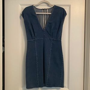 Free People Denim Jumper